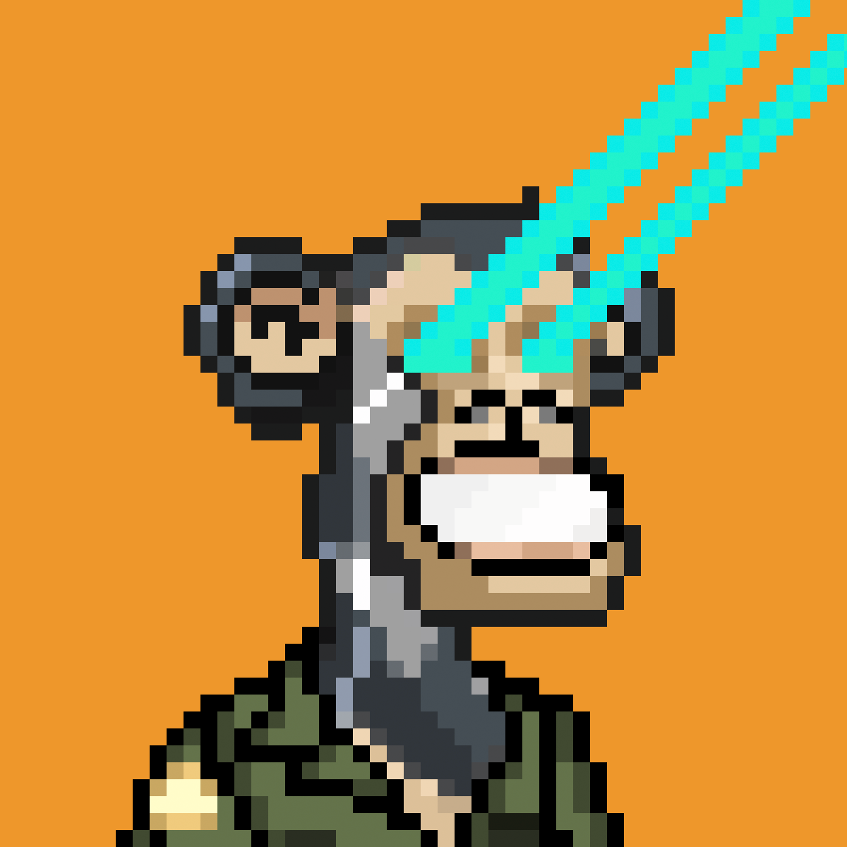 Pixelated Ape #1